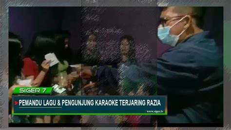 Pemandu Lagu Pengunjung Karaoke Terjaring Razia Youtube