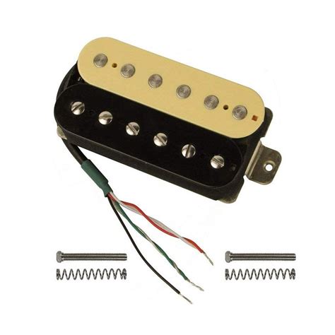 Electric Guitar Humbucker Pickups Alnico V Pickup Zebra Black Xu