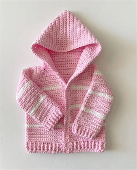 Free Crochet Baby Sweaters And Cardigans Patterns Sarah Maker