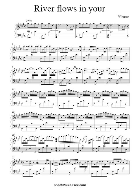 Yiruma Sheet Music