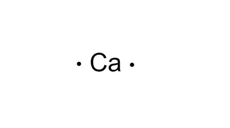 Write Lewis dot symbols for atom of the element: Ca. | Quizlet