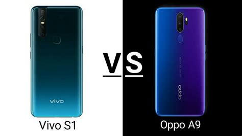 Vivo S1 vs Oppo A9 2020 কন ট ভল YouTube