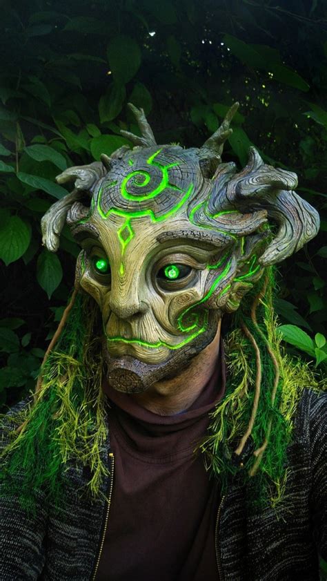 Forest Spirit Mask Etsy