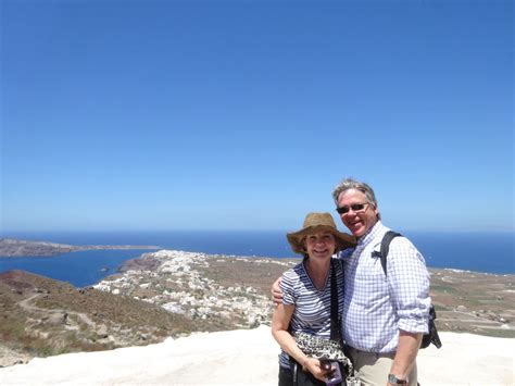 At the Last crest chapel, Oia in the background | Natural landmarks