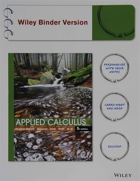 Applied Calculus Hughes Hallett Deborah Lock Patti Frazer Gleason Andrew M Flath Daniel