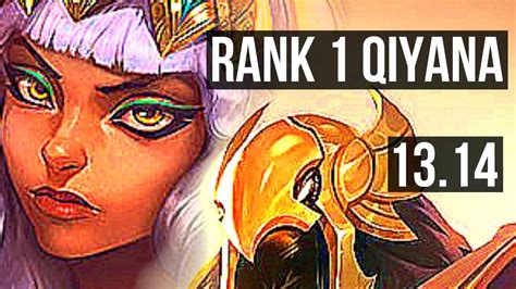 QIYANA Vs AZIR MID Rank 1 Qiyana 11 1 1 7 Solo Kills Legendary