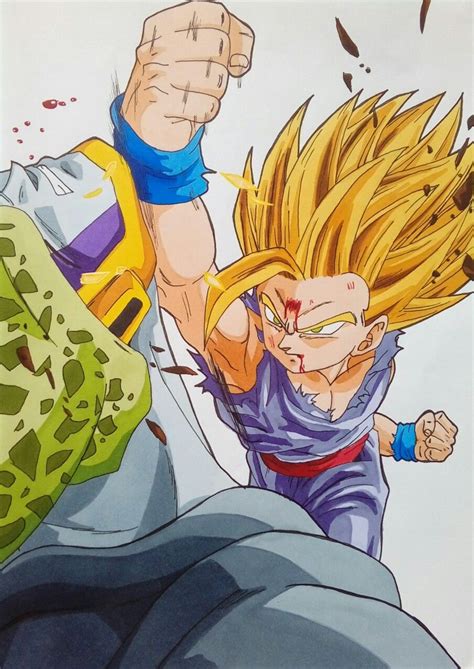 Trunks Ssj2 Vs Cell