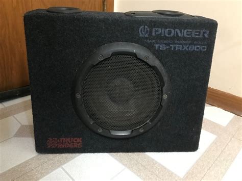 Pioneer Ts Trx Way Speaker With Woofer Ebay