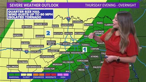 Dfw Weather Strong Storms Are Expected In Parts Of North Texas This