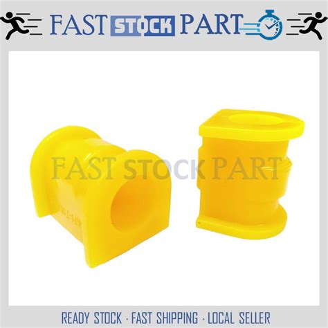 1SET 2PCS FRONT STABILIZER BUSH SET POLYTHENE SILICONE 42431 71L00