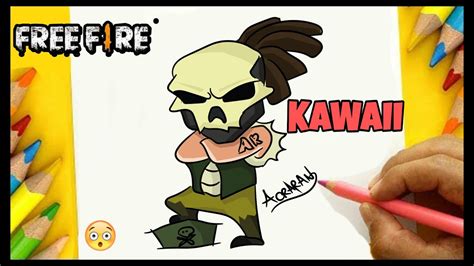 Dibujos De Free Fire Kawaii Para Imprimir Dibujando Con Vani | Sexiz Pix