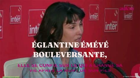 Eglantine Emeyé bouleversante elle se confie sur ce qui a changé dans