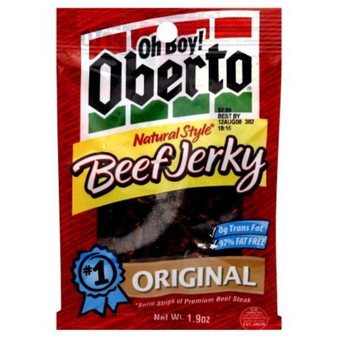 Oberto Original Beef Jerky, 1.9 Oz - Kroger