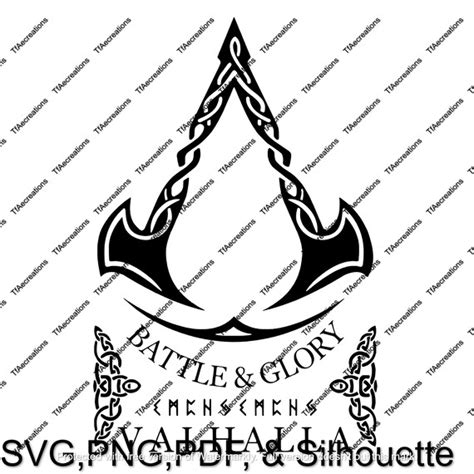 Assassins Creed Svg Assassins Creed Valhalla Svg Etsy