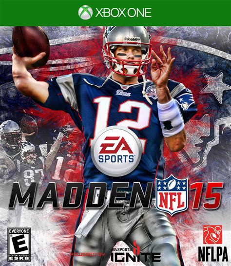 Madden 15 Tom Brady Custom Cover By Cthebeast123 On Deviantart