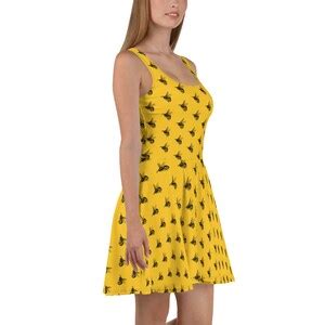 Bee Print Dress - Etsy