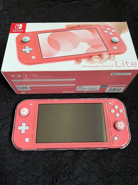 Nintendo Switch Lite( Coral Pink ), Video Gaming, Video Game Consoles ...