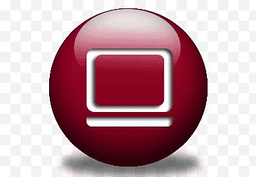 Orbes Rojos Icono Rojo De Outlook Png Klipartz