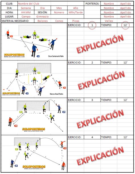 Material Para El Entrenador Blogs F Tbol Emotion