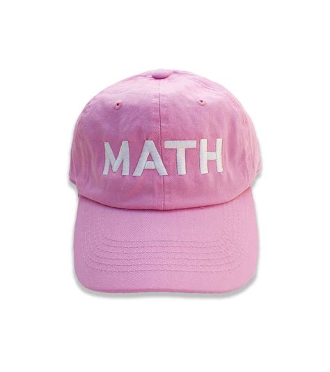 Yang Gang Light Pink Math Hat Etsy