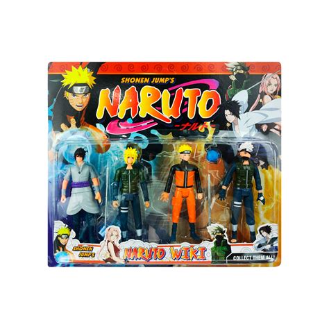 Kit Bonecos Naruto Sasuke Articulados Cm Acessorios Shopee Brasil