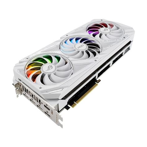 Asus Geforce Rtx Rog Strix Gaming Oc Gb Video Card White