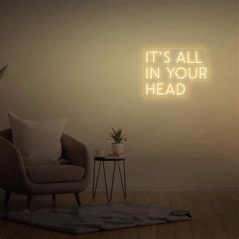 head neon sign