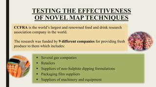 Modified Atmosphere Packaging MAP PPT