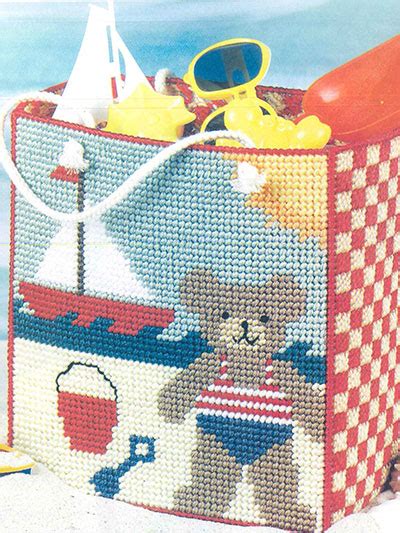 Beach Totes Plastic Canvas Patterns Easy Patterns