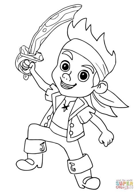 Dibujo De El Pirata Jake Para Colorear Dibujos Para Colorear Imprimir