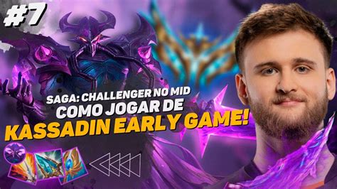 Pickei KASSADIN E DESTRUI EARLY GAME DESAFIO CHALLENGER NO MID 7