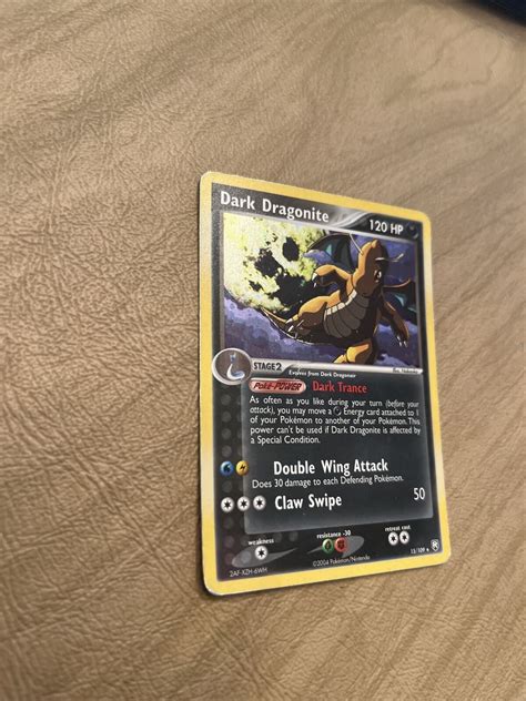 Mavin Pokémon TCG Dark Dragonite EX Team Rocket Returns RARE Holo