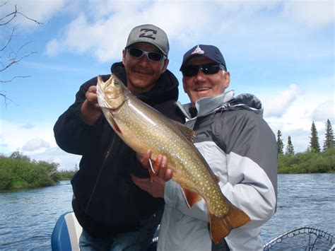 Steve Havens And Jeffrey Andrews With A Beautiful 23 Inch Brook Trout