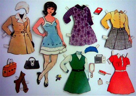 papinukker Google søgning Paper dolls Doll sets Summer dresses