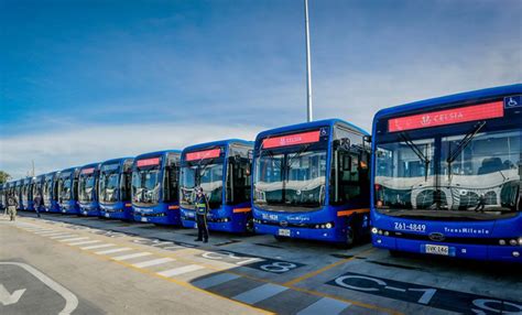 La Flota M S Grande De Buses El Ctricos Byd Est En Bogot