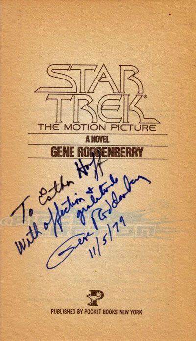 The Classic Star Trek Autograph Reference Center!