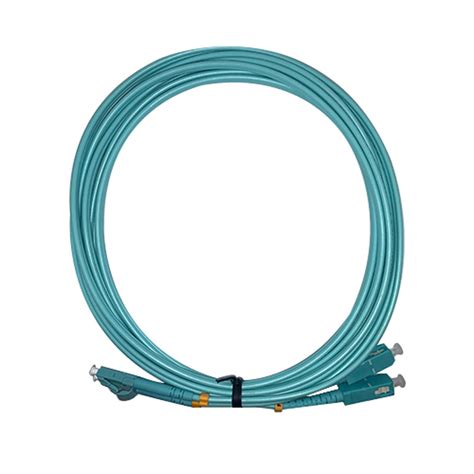 Linet Patch Cord Fibra Optica Multimodo Om Sc Lc Duplex Metros Aqua