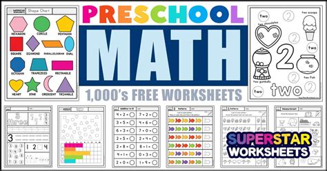 Math Worksheets - Superstar Worksheets - Worksheets Library