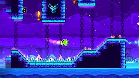 Experience Geometry Dash Lite S Thrilling Dash Level And Swing