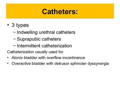 Neurogenic Bladder