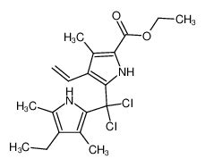 Éster etílico del ácido 5 dicloro 4 etil 3 5 dimetil pirrol 2 il