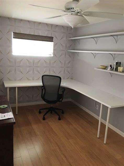 Large Corner LINNMON Desk With Floating Effect IKEA Hackers Home