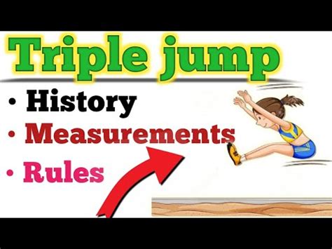 Triple Jump Rules And Measurements History Triple Jump History