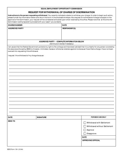 Eeoc Form Fill Out Printable Pdf Forms Online