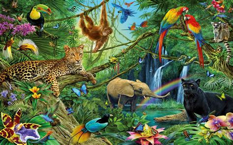 Jungle Animals Wallpapers - Wallpaper Cave