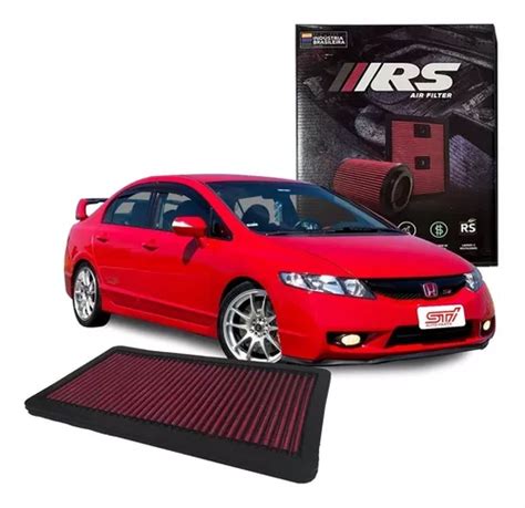 Filtro Ar Esportivo Inbox Honda Civic Si K Rs Parcelamento