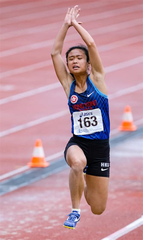 【香港田徑錦標賽】俞雅欣一年四破香港女子跳遠紀錄