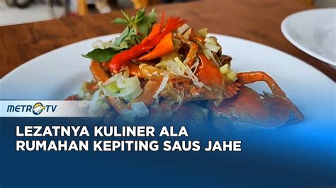 Lezatnya Kuliner Ala Rumahan Kepiting Saus Jahe Youtube