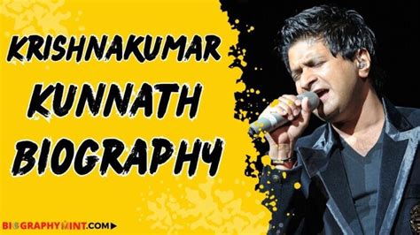 Krishnakumar Kunnath Age, Height, Family, Wife, Biography