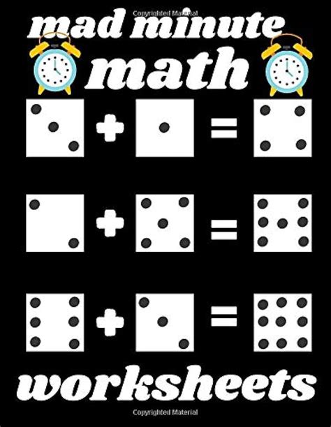 Minute Math Addition FreeEducationalResources Worksheets Library